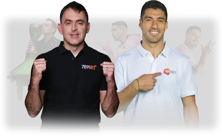 Đại sứ thương hiệu 789BET Ronnie O&rsquo;Sullivan và Luis Suárez